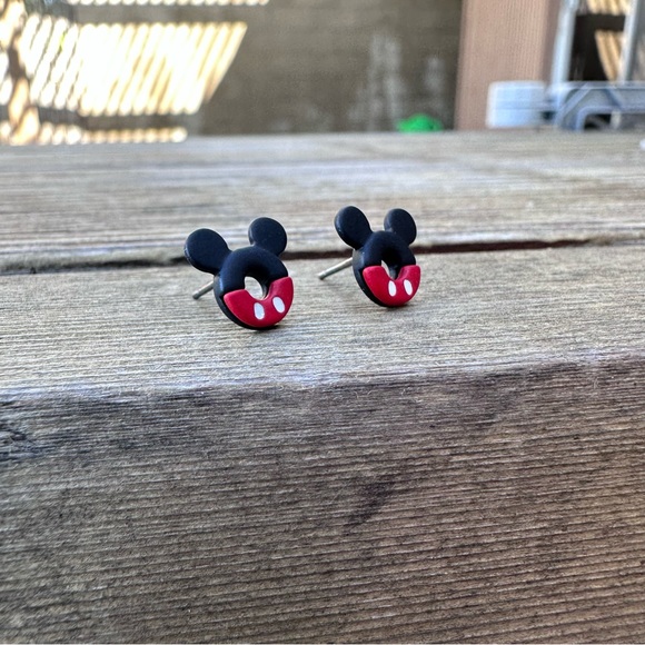 MICKEY ♡ Donut EARRINGS - Picture 2 of 4